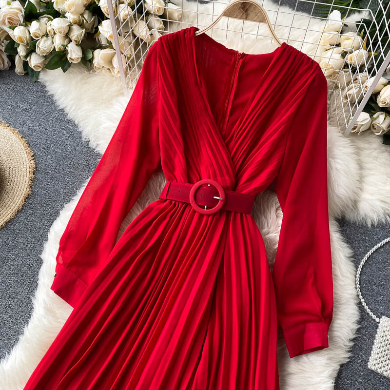 sd-18662 dress-red